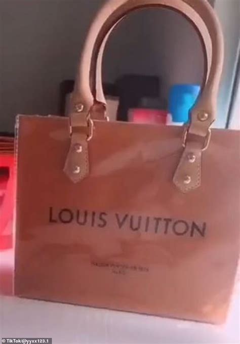 diy louis vuitton shopping bag.